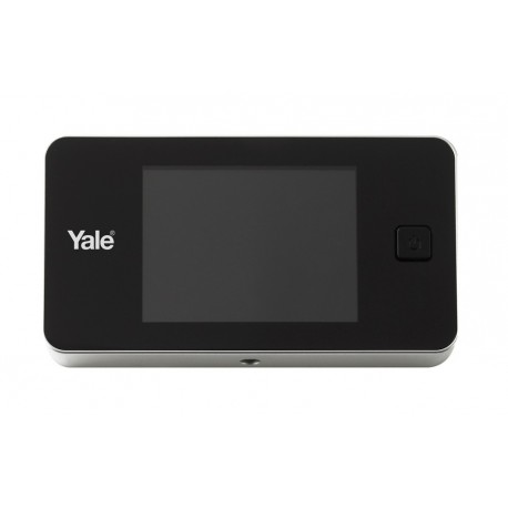 Vizor electronic YALE standard, display LCD 3.2", negru cu argintiu